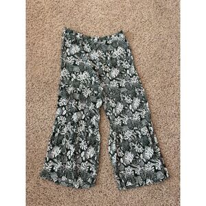 Robert Lewis Wide Leg Aloha Print Lightweight Summer Pants Size XL
